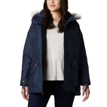 Columbia Ženske Jakne - Carson Pass Interchange Plus Size Tamnoplave | OJZF-89502
